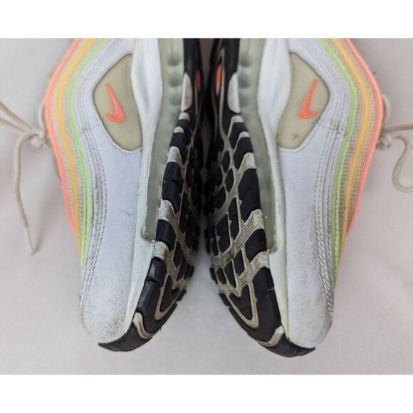 Nike Air 6.5 Max 97 Essential White Melon Mint Volt Shoes Sneakers Multicolored - Picture 11 of 16